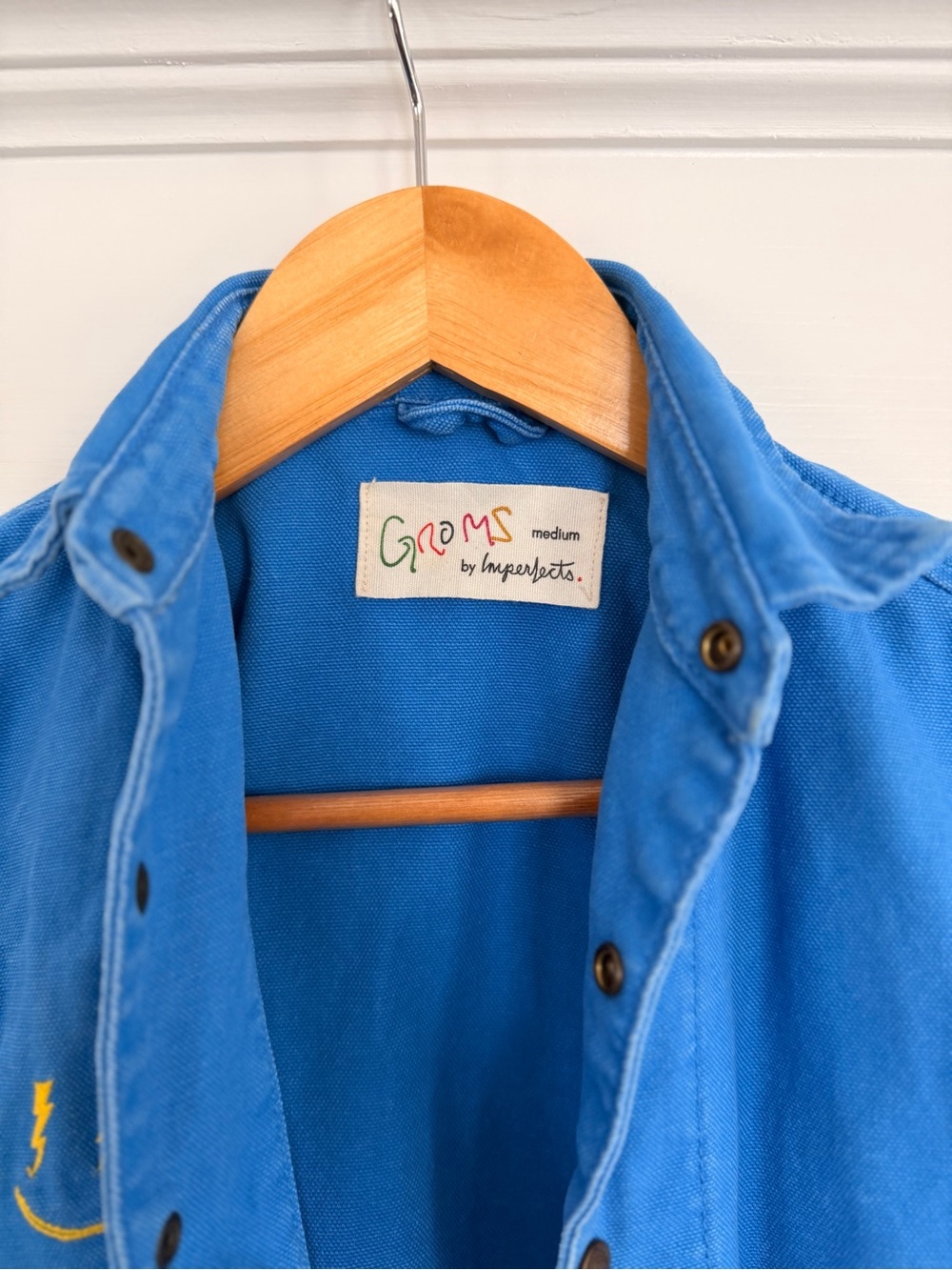 French Blue Groms by Imperfect Kids Chore Jacket - Picture 3 of 5